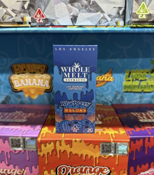 Whole Melt Extracts Blueberry Melons 2 Gram Liquid Diamond Vape Pen