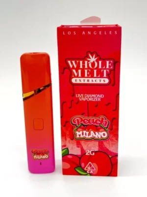 Whole Melt Extracts Peach Milano 2 Gram Vaporizer