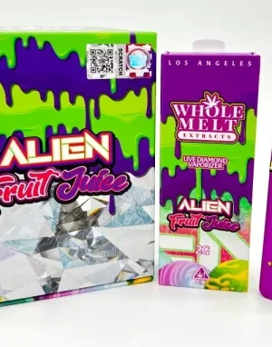 Whole Melt Extracts Alien Fruit Juice 2g fruit flavor Live Resin Vape