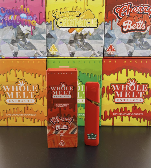 Whole Melt Extracts Cherry Belts 2g Vape pen