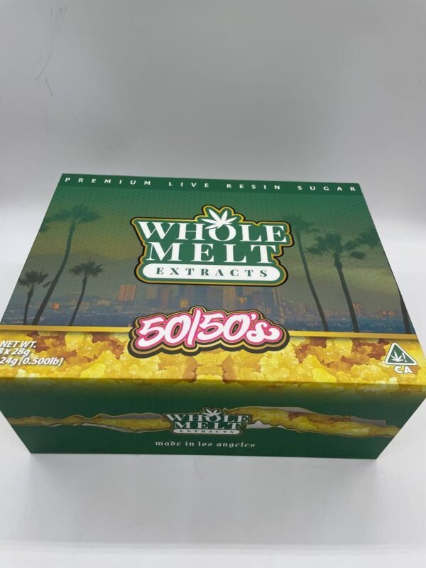 Whole Melt Extracts Concentrate 50/50 – Live Resin Sugar Blend