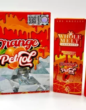 Whole Melt Extracts Orange Petrol Live Resin Vape 2 Grams