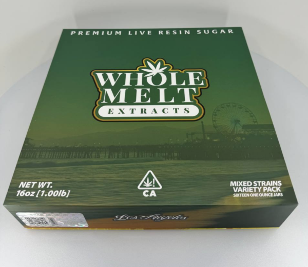 Whole Melt Extracts Los Angeles Edition Premium Live Resin Sugar - 16 Strain Variety Pack