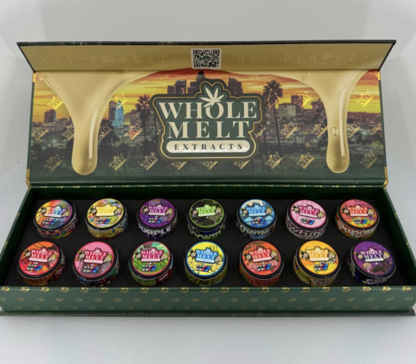 Whole Melt Extracts Hash Rosin Baller premium solventless cannabis concentrate