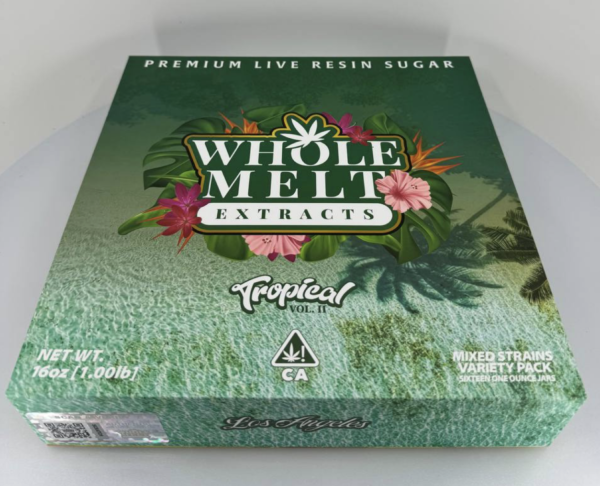 Whole Melt Extracts Tropical Edition premium live resin sugar with exceptional purity