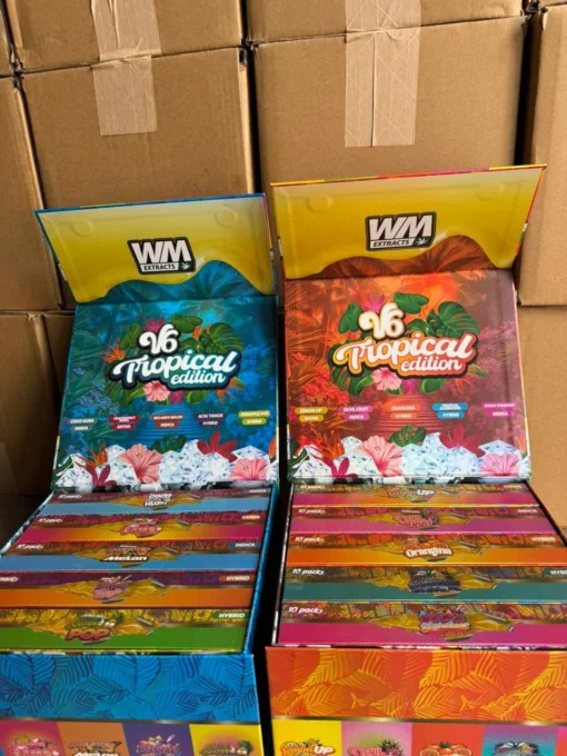Whole Melts V6 Tropical Edition Vapes premium cannabis vaporizer with liquid diamonds and live resin