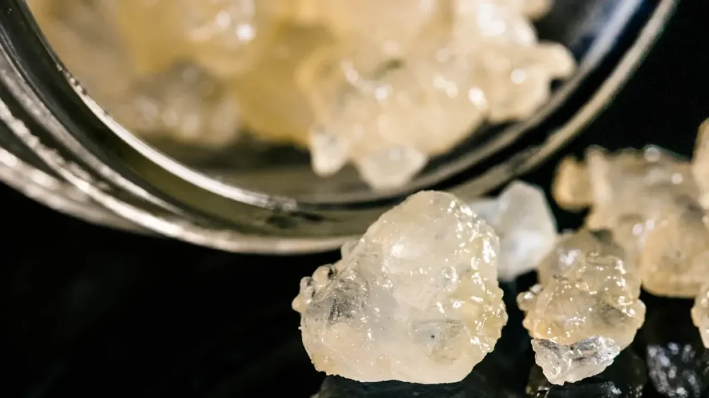 THCA diamonds with terpene sauce