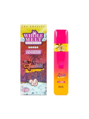 Whole Melts 2G Fuelato v5 Hybrid Disposable, device and packaging