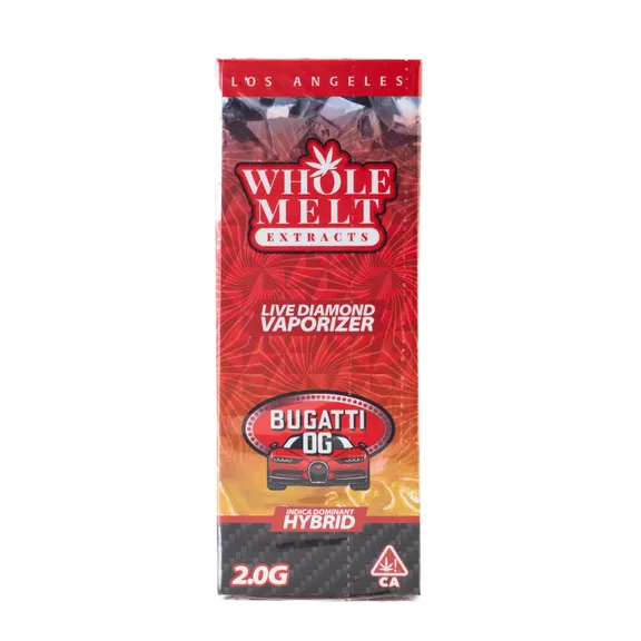 Whole Melts 2G Bugatti OG, Hybrid Disposable
