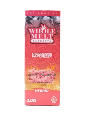 Whole Melts 2G Georgia Nectar Hybrid Disposable, device and packaging