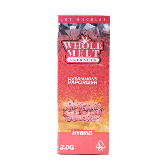 Whole Melts 2G Georgia Nectar Hybrid Disposable, device and packaging