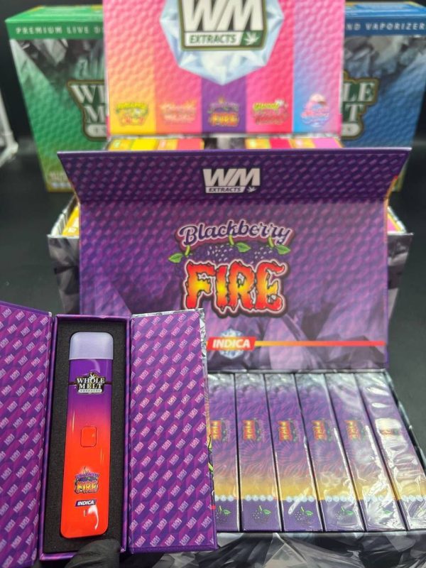 Whole Melts 2G Blackberry Fire Indica Disposable